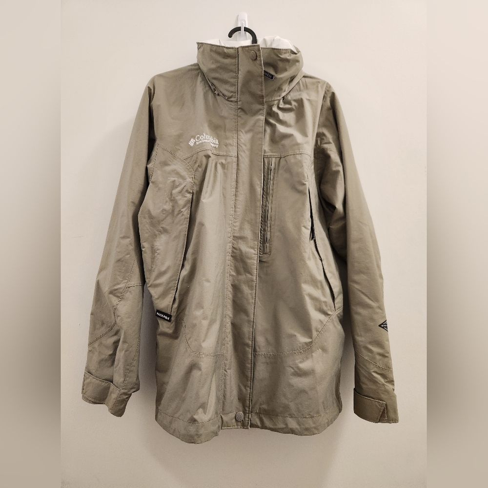 EUC Columbia Omni Tech Packable Hiking Jacket